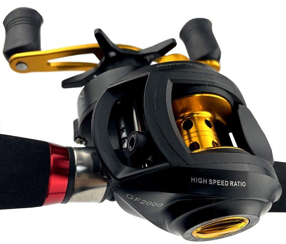 Carretilha GHOTDA GF2000 - 10kg Drag 17+1 Rolamentos